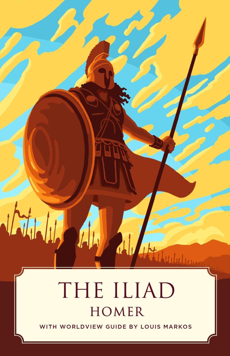 canon classics books the iliad worldview edition 28066901131312