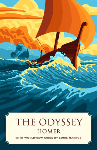 canon classics books the odyssey worldview edition