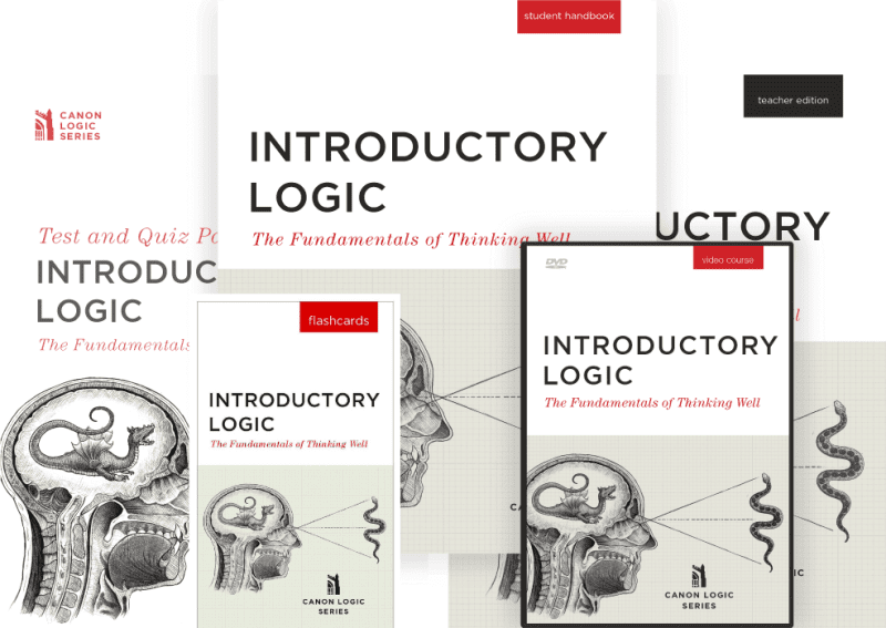 canon logic series package books tests package dvd course flashcards introductory logic 28796029173808