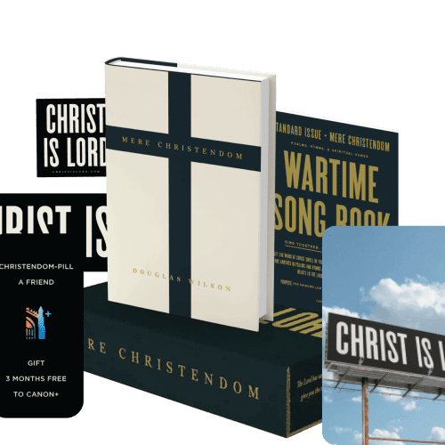 douglas wilson books christ is lord box mere christendom 31568803463216