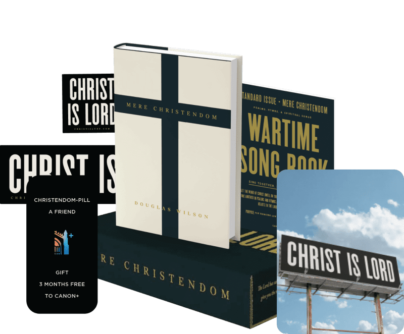 douglas wilson books christ is lord box mere christendom 31568803463216