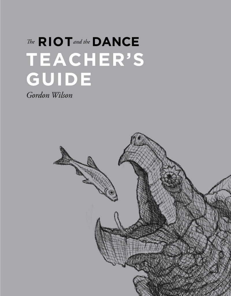 gordon wilson books teacher s guide for the riot and the dance 28066983936048