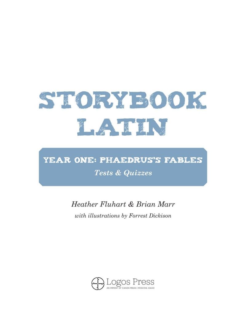 heather fluhart books storybook latin year 1 tests quizzes 28262025920560