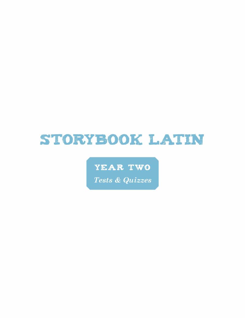 heather fluhart books tests quizzes only storybook latin year 2 package 29067212914736 1