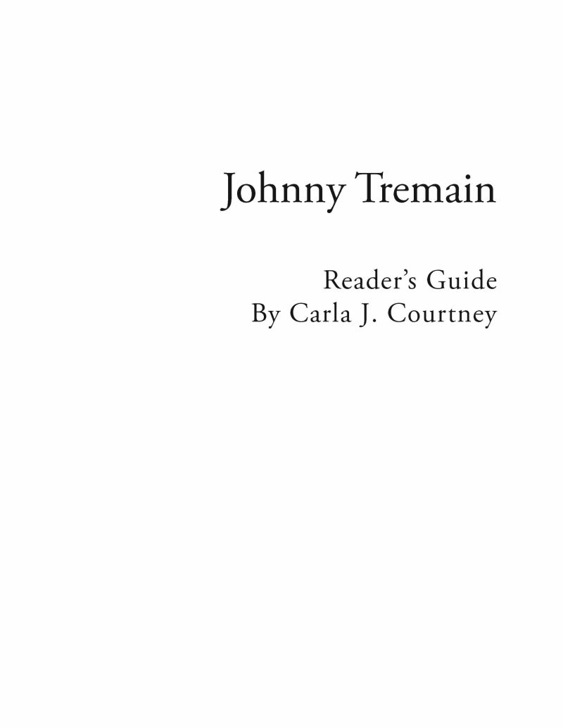 logos press guides johnny tremain reading guide download 28067025682480