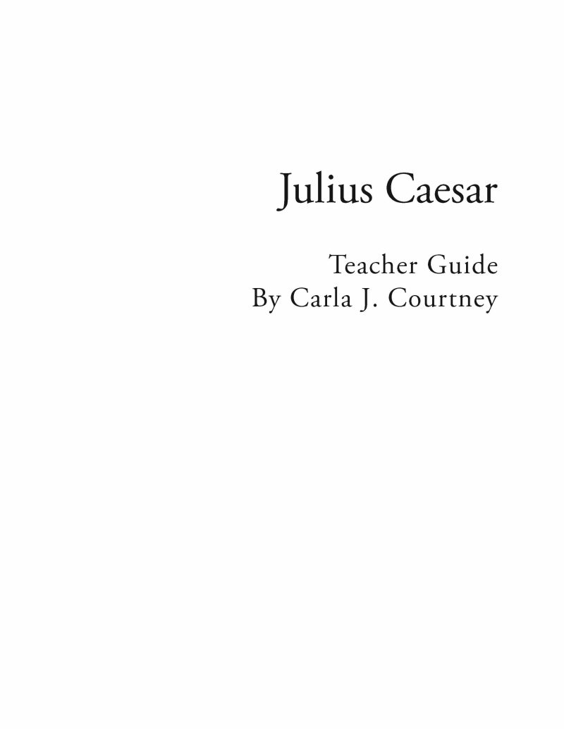 logos press guides julius caesar reading guide download 28066919940144