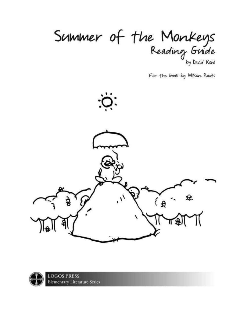 logos press guides summer of the monkeys reading guide download 28067031679024