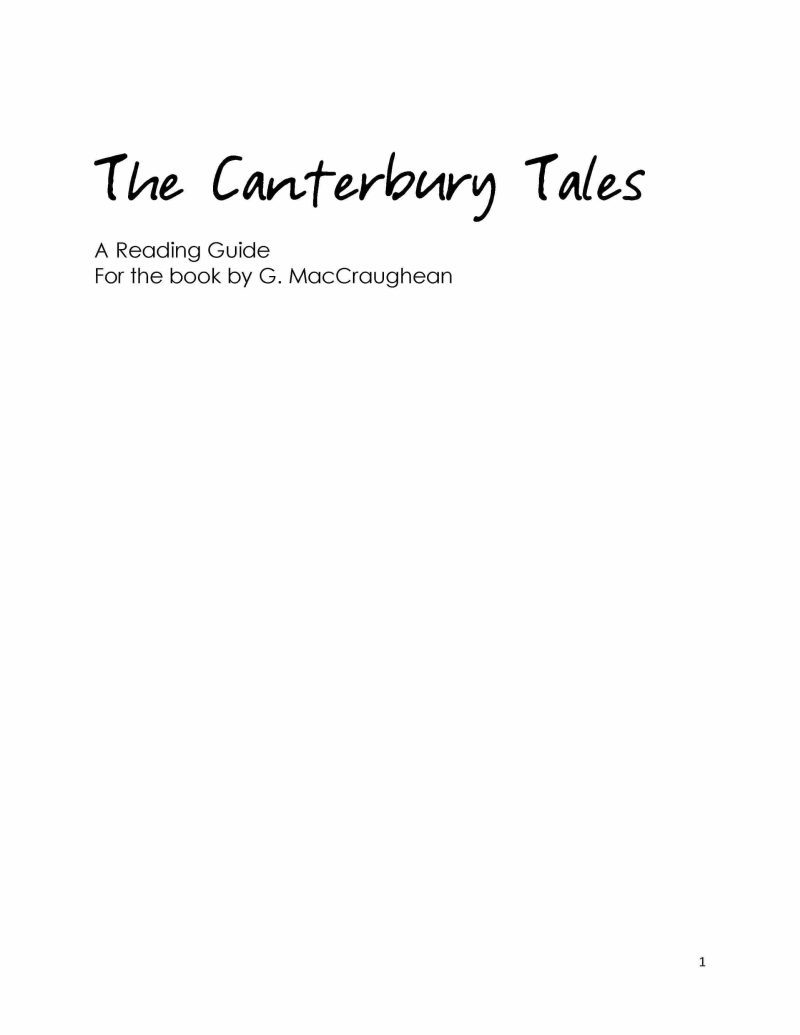 logos press guides the canterbury tales retold reading guide download 28067030794288