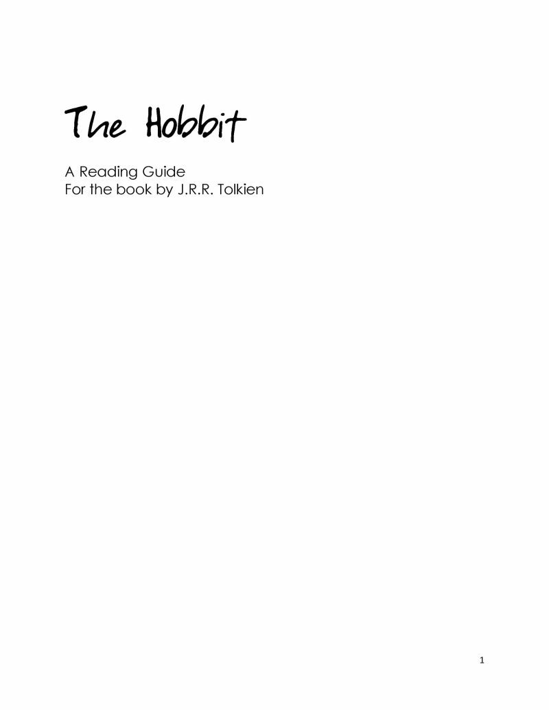 logos press guides the hobbit reading guide download 30187292721200