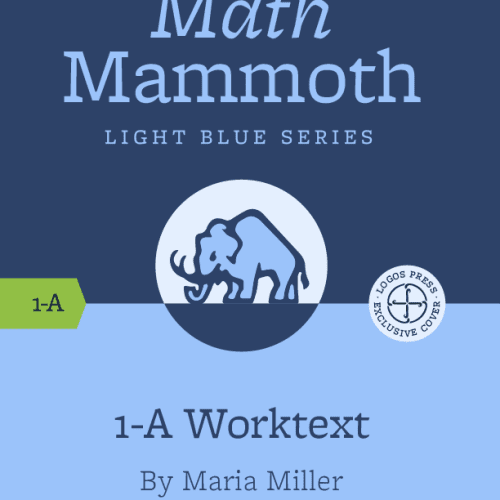 maria miller package 1 a worktext only math mammoth grade 1 28066880847920