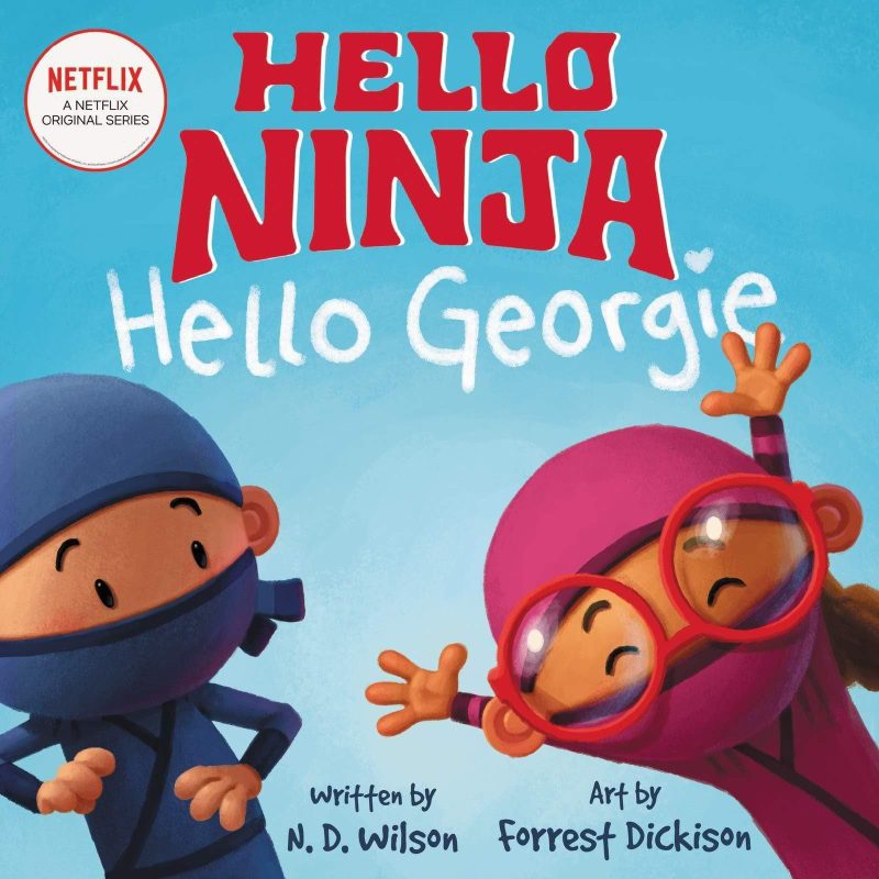 n d wilson books hardcover hello ninja hello georgie 28865222377520