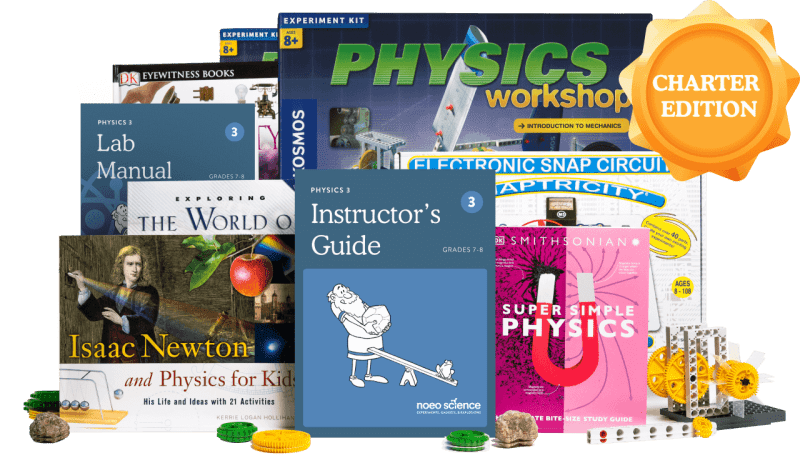 noeo science package full package w books physics 3 charter edition 31324572549168