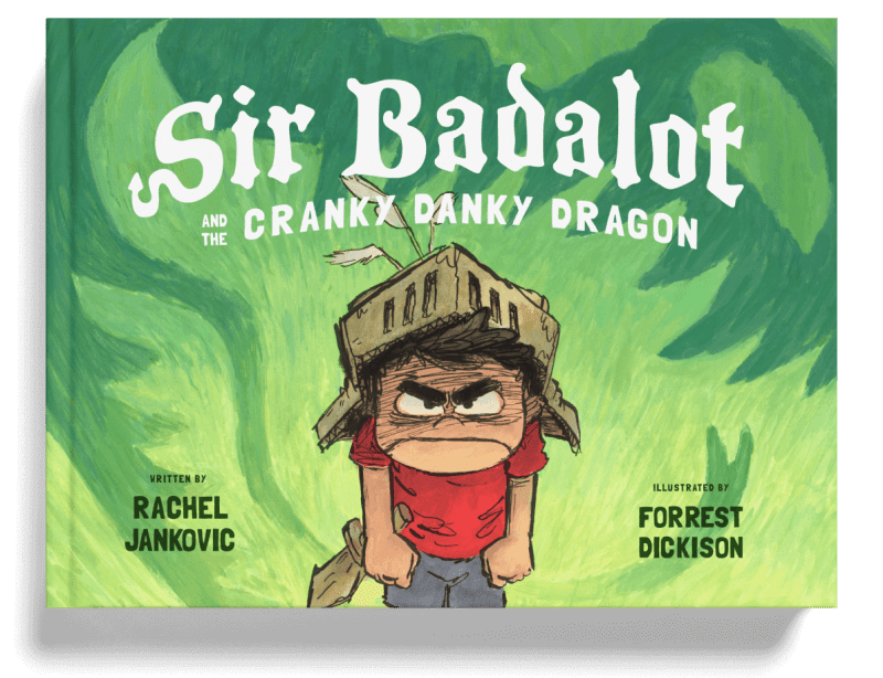 rachel jankovic books hardback sir badalot and the cranky danky dragon 30696927690800